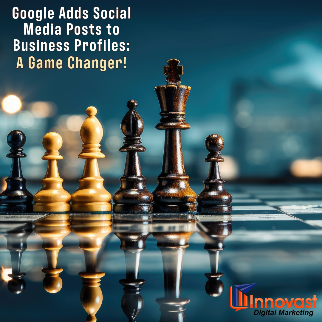 google displays social media posts