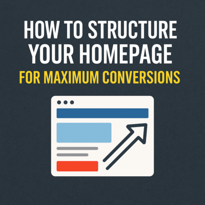 homepage structure conversions