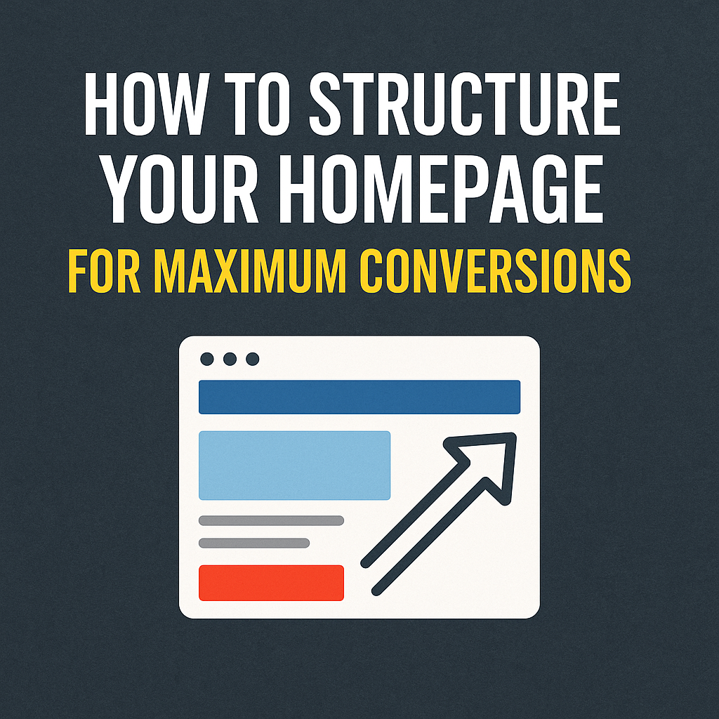 homepage structure conversions