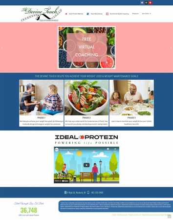 weight loss product website by Innovast